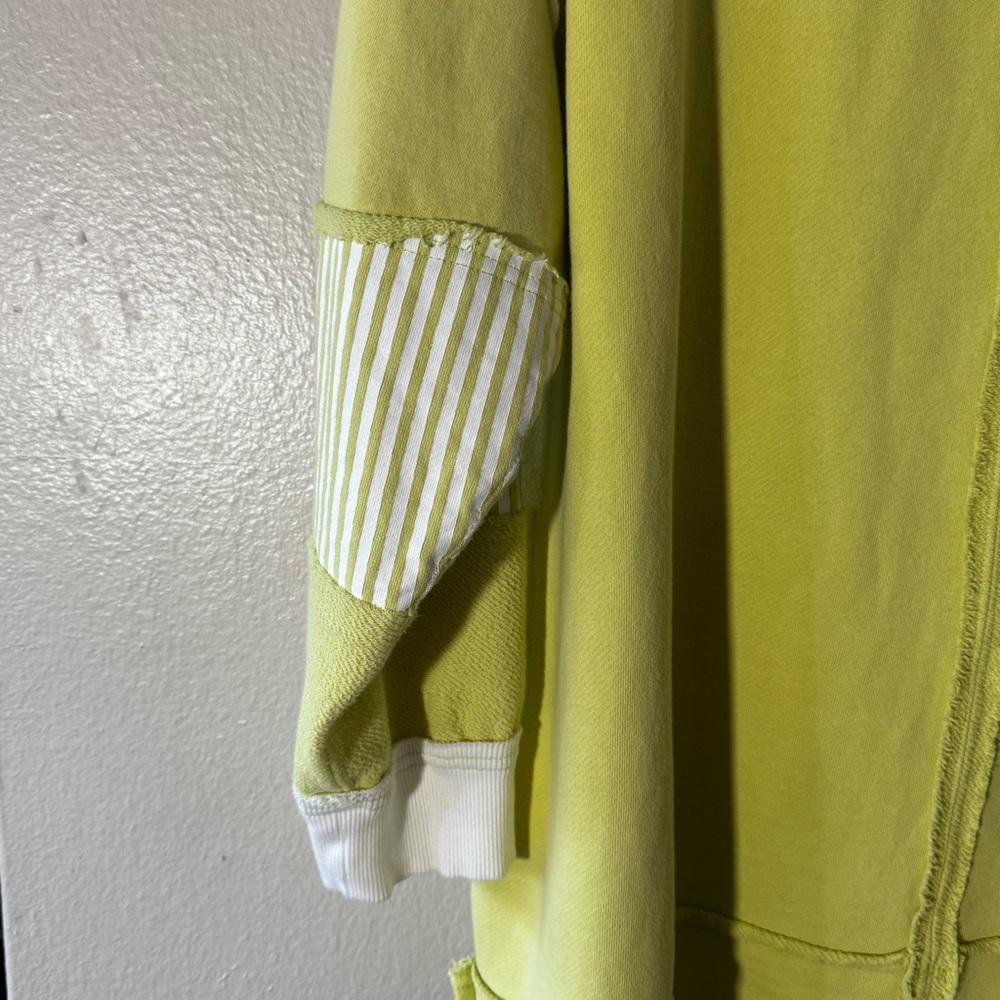 Free People We The Free Clean Prep Polo Pullover Top Light Green Size XL - Picture 8 of 8